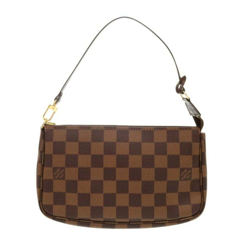 LOUIS VUITTON Brown Damier Pochette Pouch - Picture 2 of 9